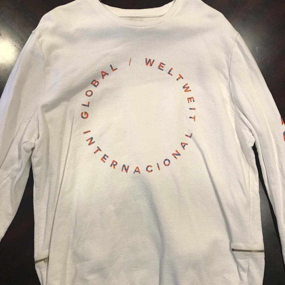 ASOS Crew neck with zipper, XL